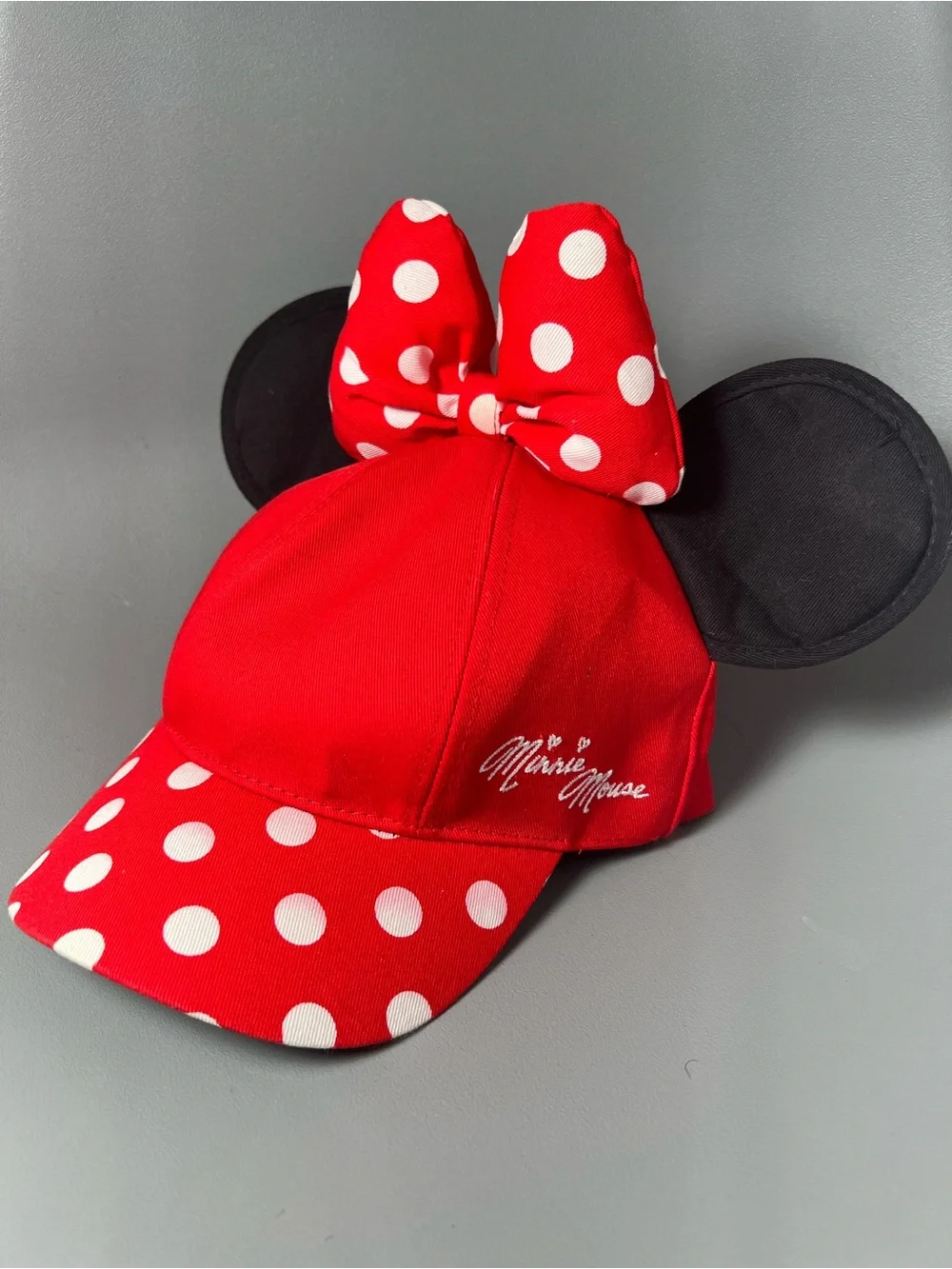Disneyland Resort Minnie Mouse Polkadot Baseball Cap